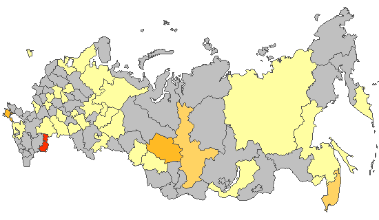 Рис. 8. Результаты ПЦР-детекции SARS-CoV-2 в базовых лабораториях двух НЦГ ВОЗ в РФ