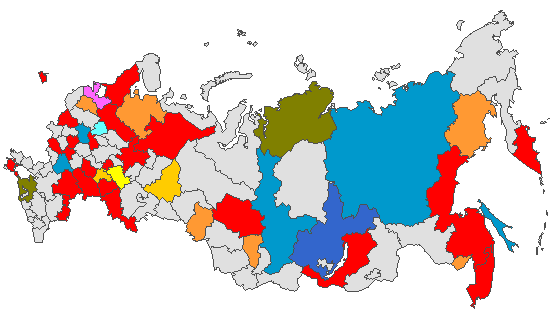 Рис. 4. Результаты лабораторной диагностики гриппа в базовых лабораториях двух НЦГ ВОЗ в РФ